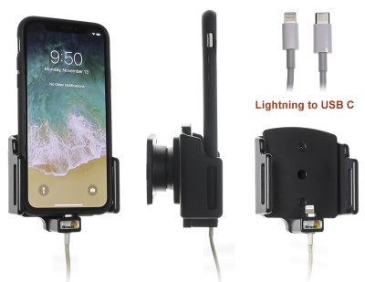 Halterung für Kabelanschluss, Apple iPhone 11/11 Pro/X/XR/Xs