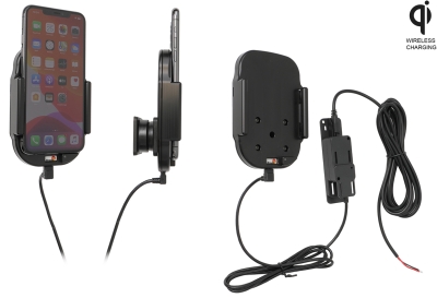 Qi kabellose aktive Halterung für feste Installation, Apple iPhone 11 Pro Max