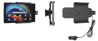 Brodit Aktivhalterung mit USB-Kabel und Zigarettenanzünder-Adapter, Lenovo Tab M8 4th Gen