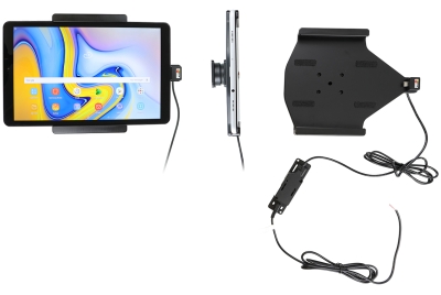 Brodit Aktivhalterung für feste Installation, Samsung Galaxy Tab A 10.5 SM-T590/SM-T595