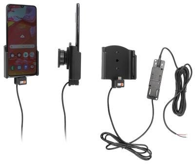 Brodit Aktivhalterung für feste Installation, Samsung Galaxy A70 (SM-A705)
