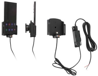 Brodit Aktivhalterung für feste Installation, Samsung Galaxy S22 Ultra 5G (SM-S908B/SM-S908B/DS)