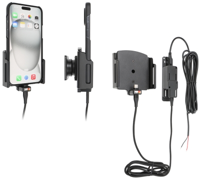 Brodit Aktivhalterung für feste Installation, Apple iPhone 15 Plus/15 Pro Max/16 Plus/16 Pro Max
