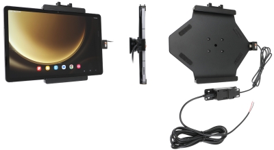 Brodit Aktivhalterung für feste Installation, Samsung Galaxy Tab S9 FE SM-X51x