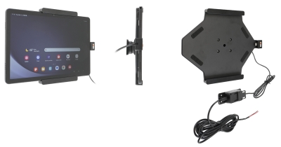 Brodit Aktivhalterung für feste Installation, Samsung Galaxy Tab A9+ 11 SM-X210/SM-X215 LTE/SM-X216 5G