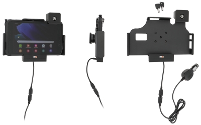 Brodit Halterung mit Schlüsselschloss, Samsung Galaxy Tab Active 2 SM-T390/SM-T395/3 SM-T570/SM-T575/5 SM-X300/SM-X306B