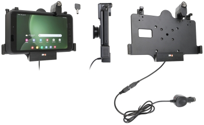 Brodit Halterung mit Schlüsselschloss, Samsung Galaxy Tab Active 3 SM-T570/SM-T575/5 SM-X300/SM-X306B