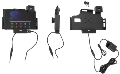 Brodit Halter mit Schlüsselschloss, Samsung Galaxy Tab Active 2 SM-T390/SM-T395/3 SM-T570/SM-T575/5 SM-X300/SM-X306B