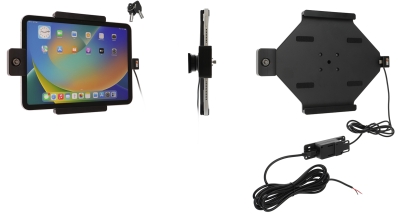 Brodit Halter mit Schlüsselschloss, Apple iPad 10th Gen (A2696, A2757, A2777)/2025 A16 (A3354, A3355, A3356)