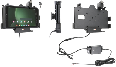 Brodit Halter mit Schlüsselschloss, Samsung Galaxy Tab Active 3 SM-T570/SM-T575/5 SM-X300/SM-X306B