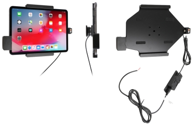 Brodit Halter mit Federverriegelung, Apple iPad Air 11 (A2902, A2903, A2904)/Air 11 2025 M3 (A3266, A3267, A2370)/Air 4th Gen (A2072, A2316, A2324, A2325)/Air 5th Gen (A2588, A2589, A2591)/Pro 11 2018 (A1980, A2013, A1934, A1979)/Pro 11 2020 2nd Generatio