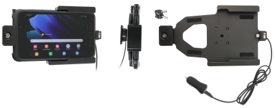 Brodit Halterung mit Schlüsselschloss, Samsung Galaxy Tab Active 2 SM-T390/SM-T395/3 SM-T570/SM-T575