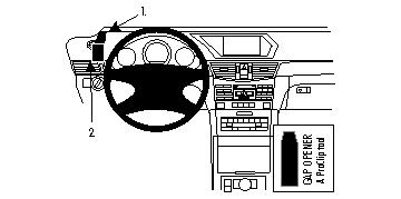 Brodit ProClip, Mercedes Benz E-Klasse, Limousine/Kombi 09-16