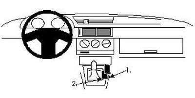 Alfa Romeo 155 92-97, Konsole