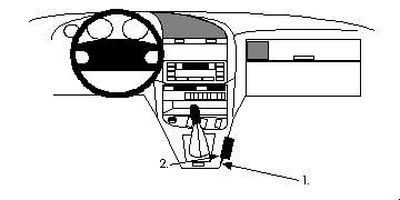 BMW 316-328 91-98, Konsole