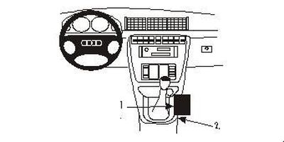 Audi A4 95-01, Konsole