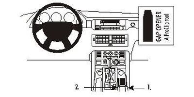 Landrover Range Rover 02-06, Konsole