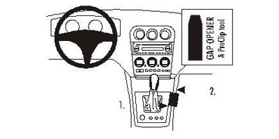Alfa Romeo 156 02-06, Konsole