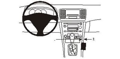 Subaru Outback 04-06, Konsole