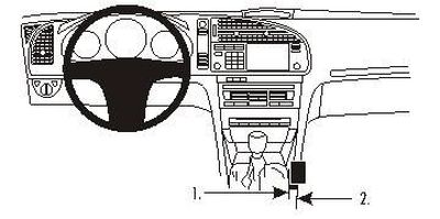 Saab 9-3 03-11, Konsole