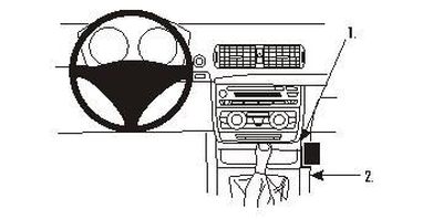 BMW 1 E81/E82/E87/E88 05-11, Konsole
