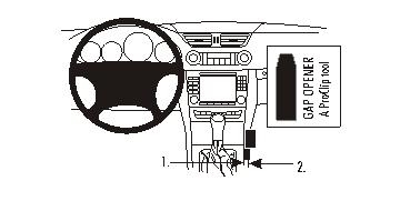 Brodit ProClip, Mercedes Benz CLS-Klasse 05-10