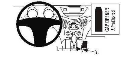 ProClip Montagehalterung Subaru Tribeca 06-14, Konsole