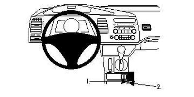 Honda Civic Hybrid 06-11, Konsole