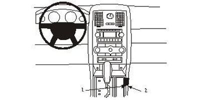 Chrysler 300C/Touring 05-07, Konsole