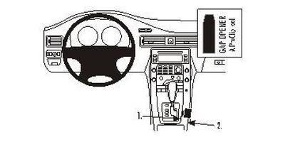 Volvo S80/V70/CX70 07-10, Konsole