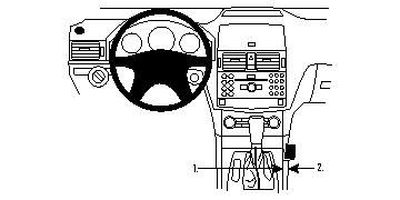 Mercedes Benz C-Klasse 07-10, Konsole