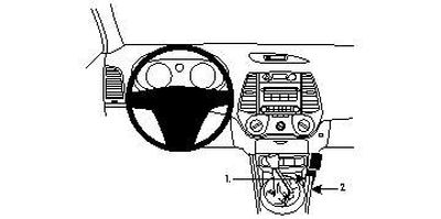 Hyundai i20 09-14, Konsole