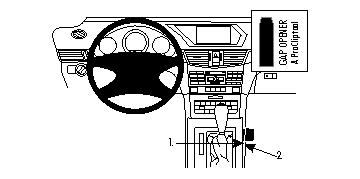 Brodit ProClip, Mercedes Benz E-Klasse, Limousine/Kombi 09-16
