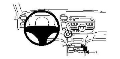 Honda Insight 09-15, Konsole