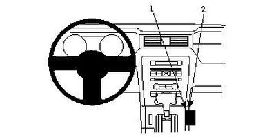 Ford Mustang 10-14, Konsole
