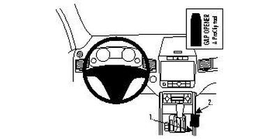 Volkswagen Touareg 11-15, Konsole