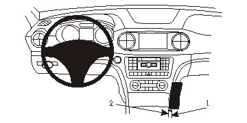 Brodit ProClip, Mercedes Benz SL-Klasse 13-21