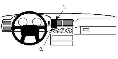 Volvo 850 92-97, Zentriert