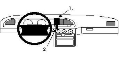 Ford Mondeo 93-96, Zentriert