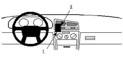 Mitsubishi Galant 93-97, Zentriert