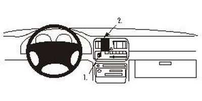 Subaru Outback/Legacy 95-98, Zentriert
