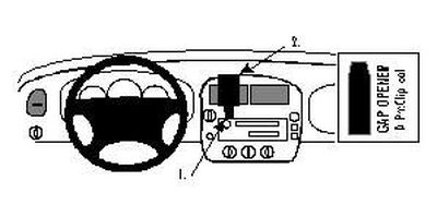 Ford Explorer 95-01, zentriert