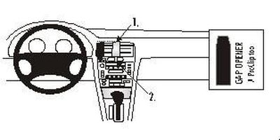 Lexus ES Serie 97-01, Zentriert