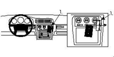Volvo C70/S70/V70 97-00, Geneigt