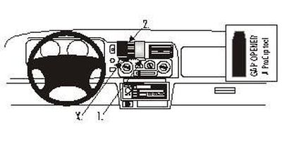 Mitsubishi Pajero Sport 99-06, Zentriert