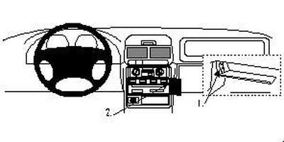 Subaru Forester 98-02/Subaru Impreza 98-00, Geneigt