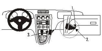 ProClip Montagebügel Alfa Romeo 156 98-01, Geneigt, niedrig