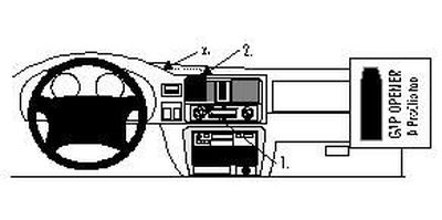 Opel Frontera 99-03, Zentriert