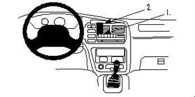 Chevrolet Tracker 98-04, zentriert