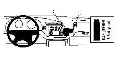 Honda Accord 99-02, angewinkelt